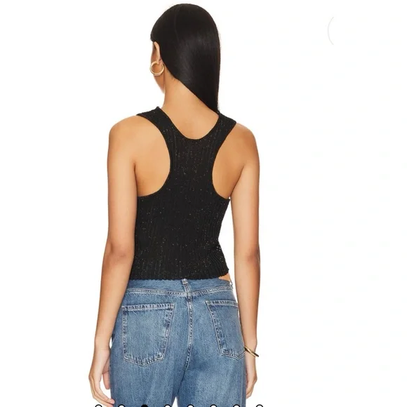 Free People Seascape Vest in Black Combo - Picture 3 of 11